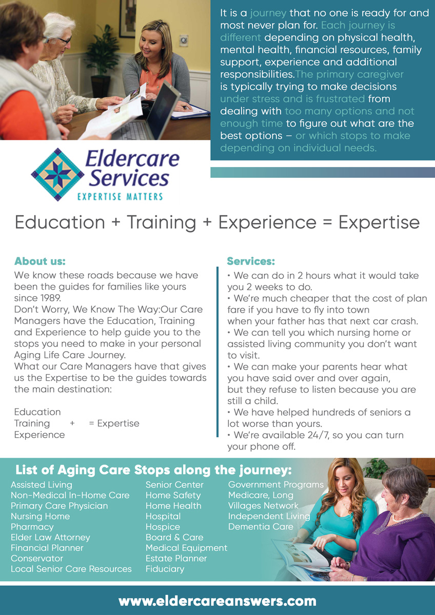 Advertisement Design by Hania.tarabishy for Eldercare Services | Design #16937449