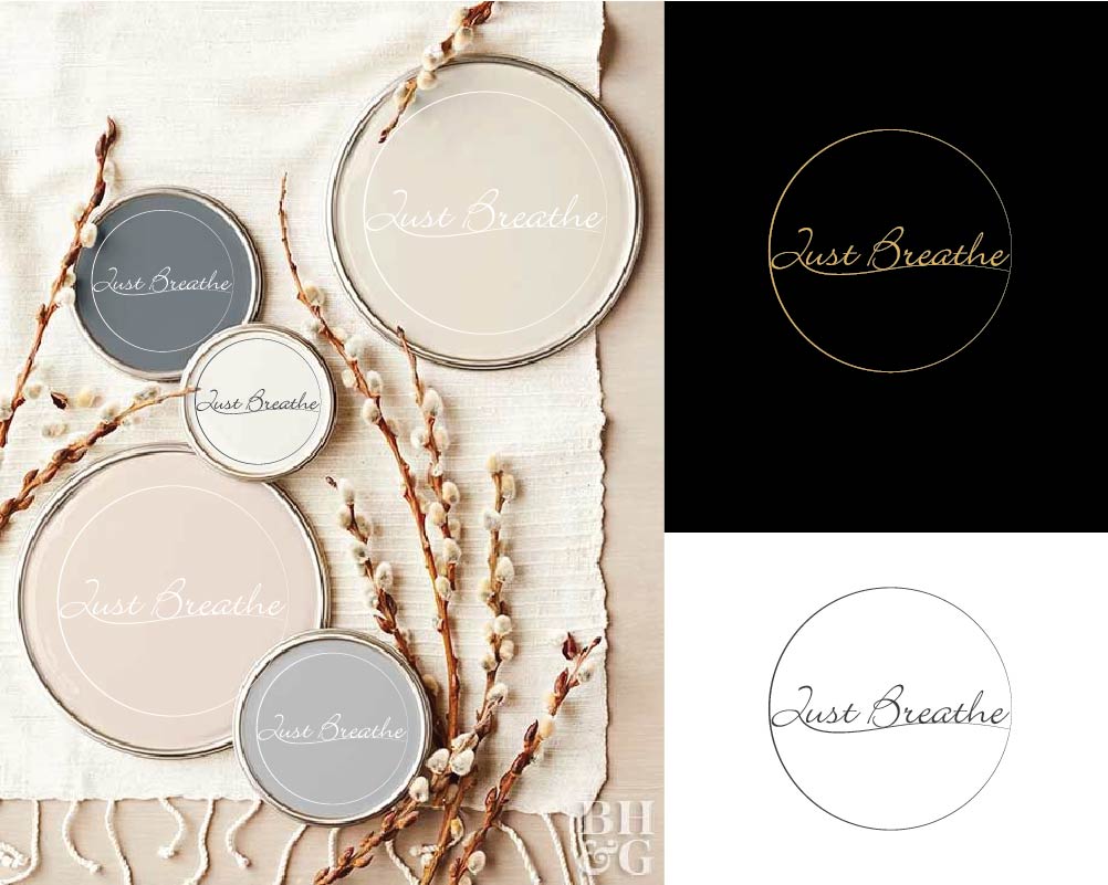 Logo Design by Black_idea for Just Breathe | Design #16907252