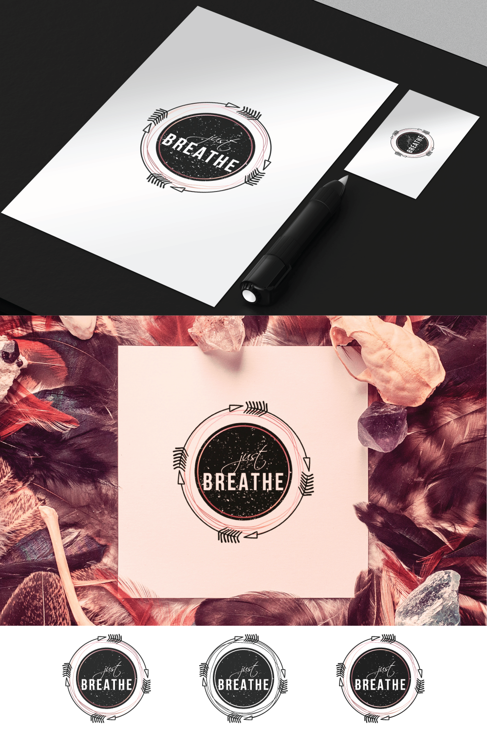 Logo Design by Wild Geek for Just Breathe | Design: #16936201