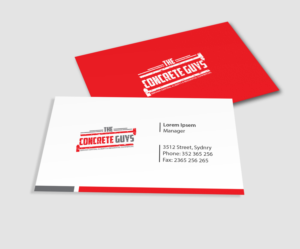 Logo Design by Deziners Zone for The Concrete Guys Inc. | Design: #16887729