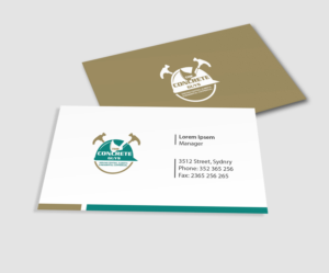 Logo Design by Deziners Zone for The Concrete Guys Inc. | Design: #16887733