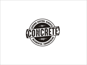 Logo Design by Sushma for The Concrete Guys Inc. | Design: #16876901