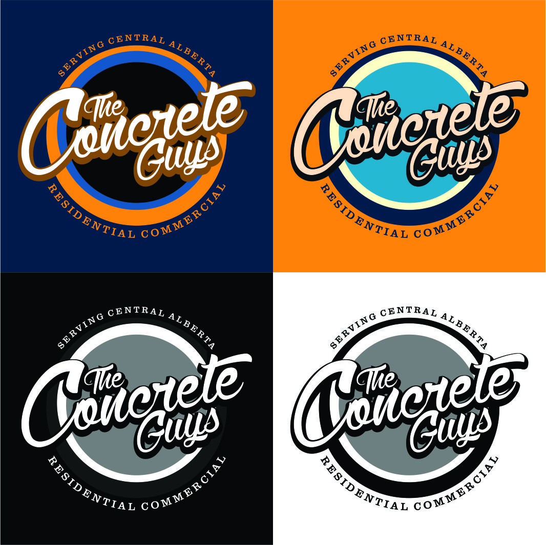 Logo Design by franco.harvey.david.20 for The Concrete Guys Inc. | Design #16887833