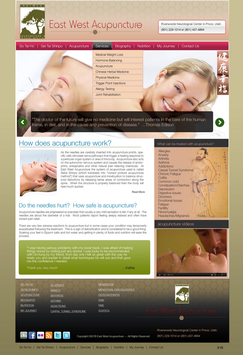 Web Design by pb for this project | Design #632996