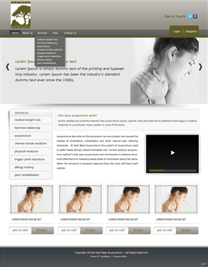 Web Design by pb for this project | Design: #634112