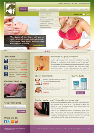 Web Design by pb for this project | Design: #634830