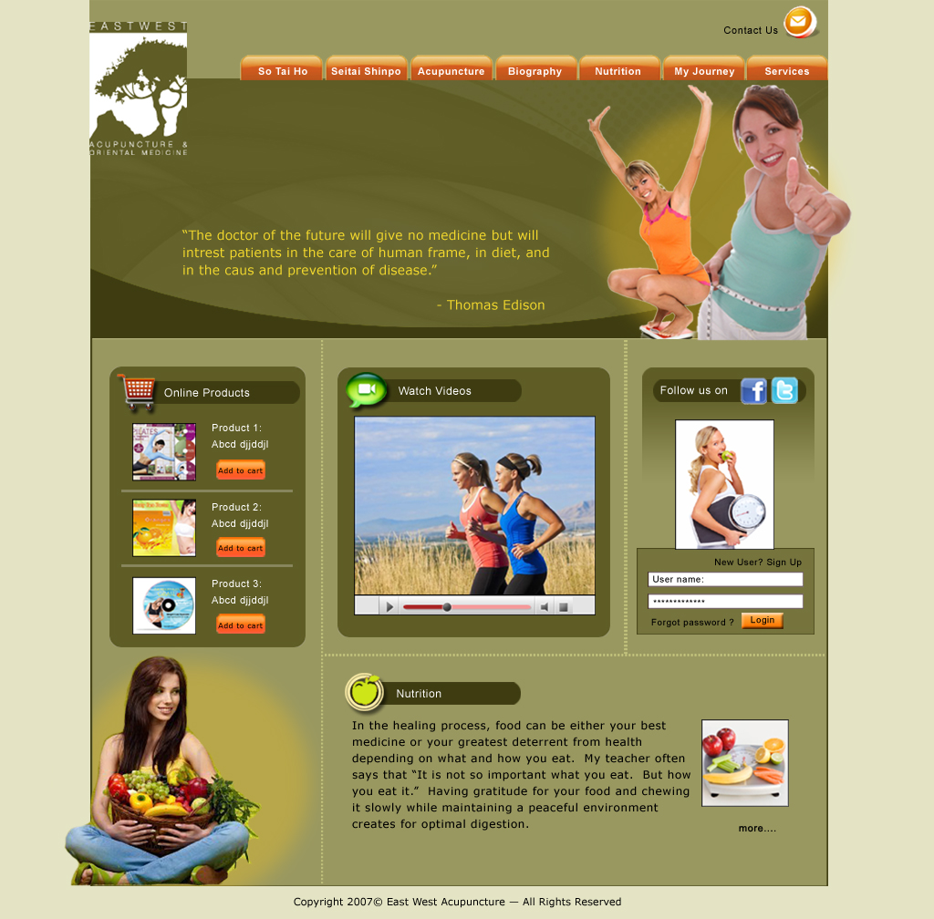 Web Design by pb for this project | Design #635481