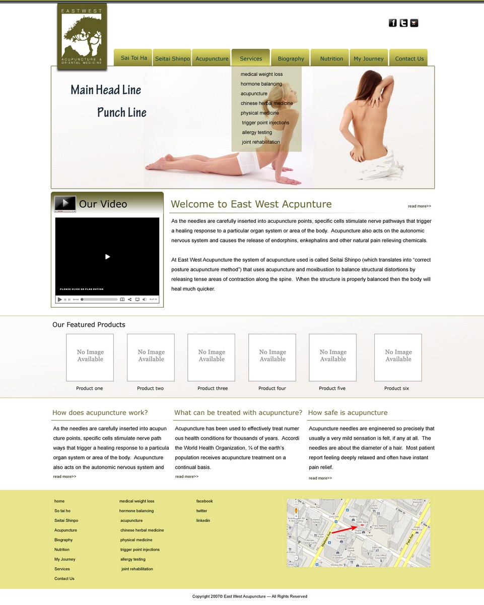 Web Design by pb for this project | Design #640284