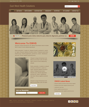 East West Website | Web-Design von CreativeIyke