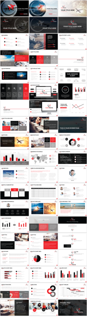 PowerPoint Design by Imazing for Flight Centre Travel Group | Design: #16877228