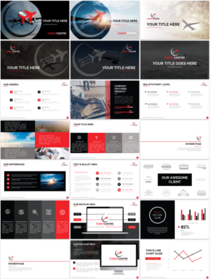 PowerPoint Design by Imazing for Flight Centre Travel Group | Design: #16877229
