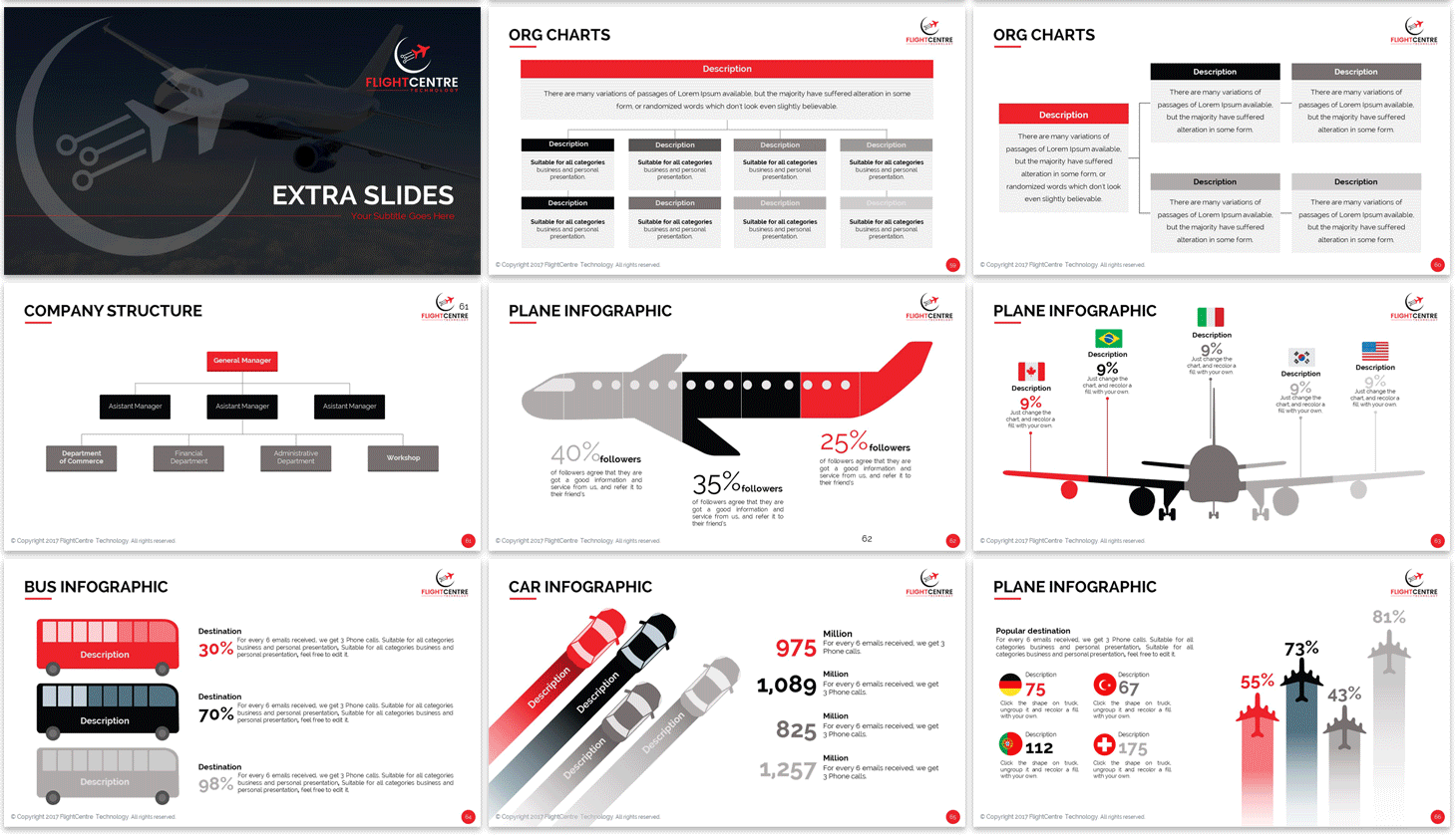 PowerPoint Design by Imazing for Flight Centre Travel Group | Design #16928455