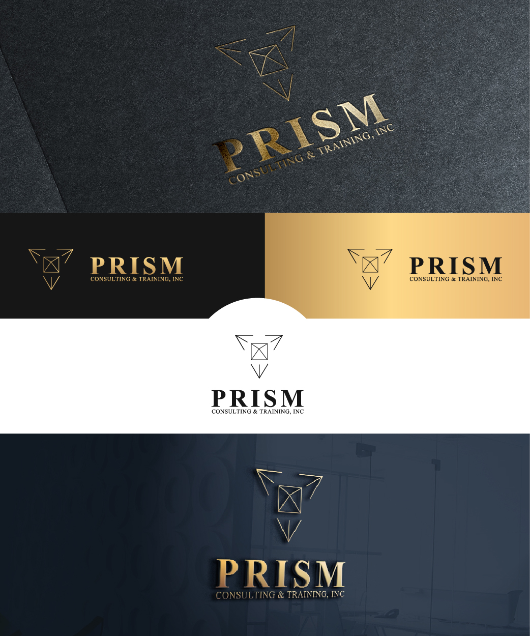 Logo Design by Mime Artworks for Prism Consulting & Training, Inc. | Design #16987085
