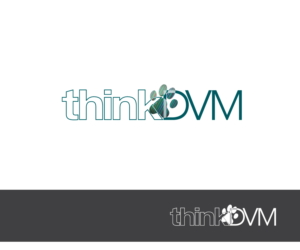 thinkDVM | Logo Design by gvb design communications