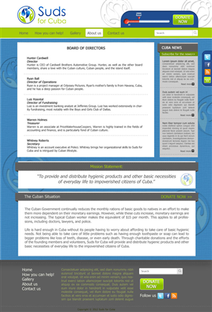 Wordpress Design by Kiwi for this project | Design: #623956