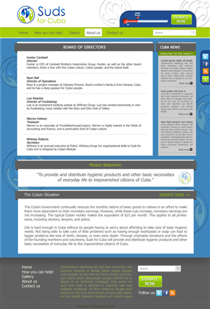Wordpress Design by Kiwi for this project | Design: #623957