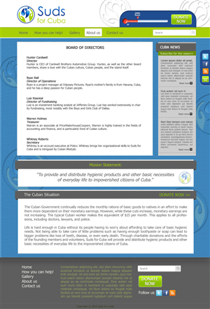 Wordpress Design by Kiwi for this project | Design: #623959