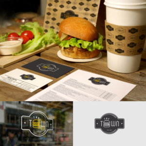THE TOWN | Logo Design by Paperfox Designs