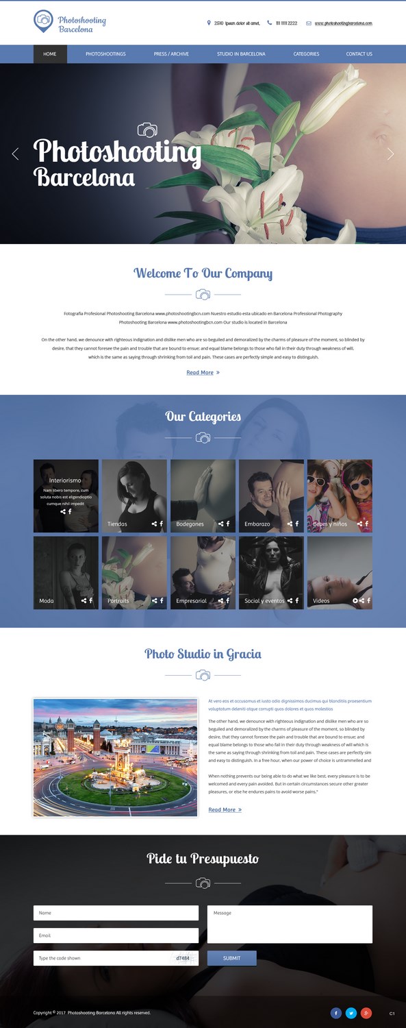 Web-Design von pb für Art Studio Bernal Saccon S.L. | Design #16895564