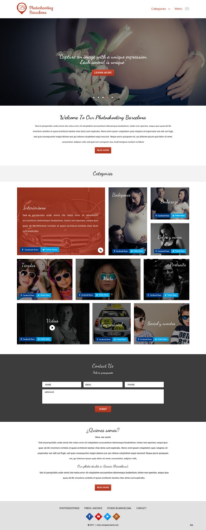 Web Design by pb for Art Studio Bernal Saccon S.L. | Design: #16895565