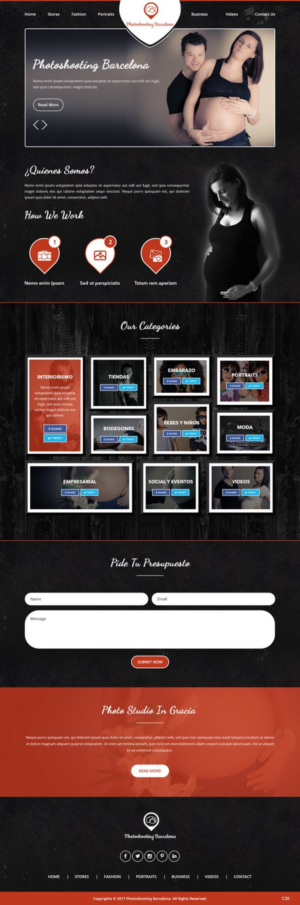 Web Design by pb for Art Studio Bernal Saccon S.L. | Design: #16895566