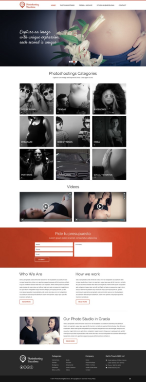 Web Design by pb for Art Studio Bernal Saccon S.L. | Design: #16895567