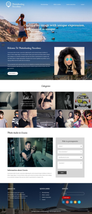 Web Design by pb for Art Studio Bernal Saccon S.L. | Design: #16895568