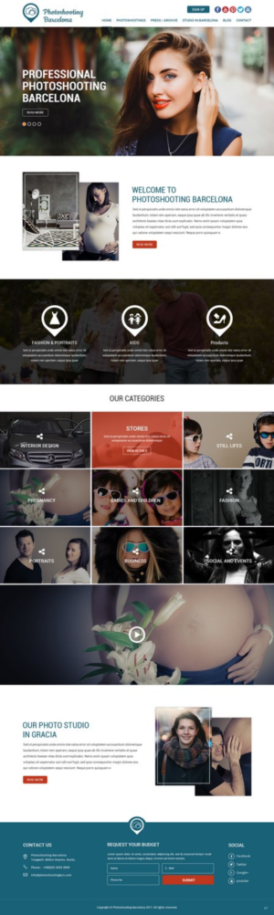 Web Design by pb for Art Studio Bernal Saccon S.L. | Design: #16895569