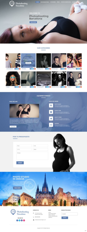 Web Design by pb for Art Studio Bernal Saccon S.L. | Design: #16895576
