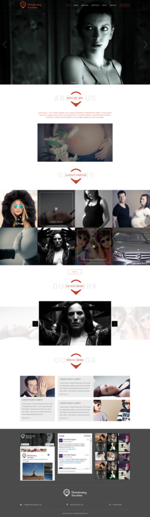 Web Design by Abhinav Katiyar for Art Studio Bernal Saccon S.L. | Design #16918996