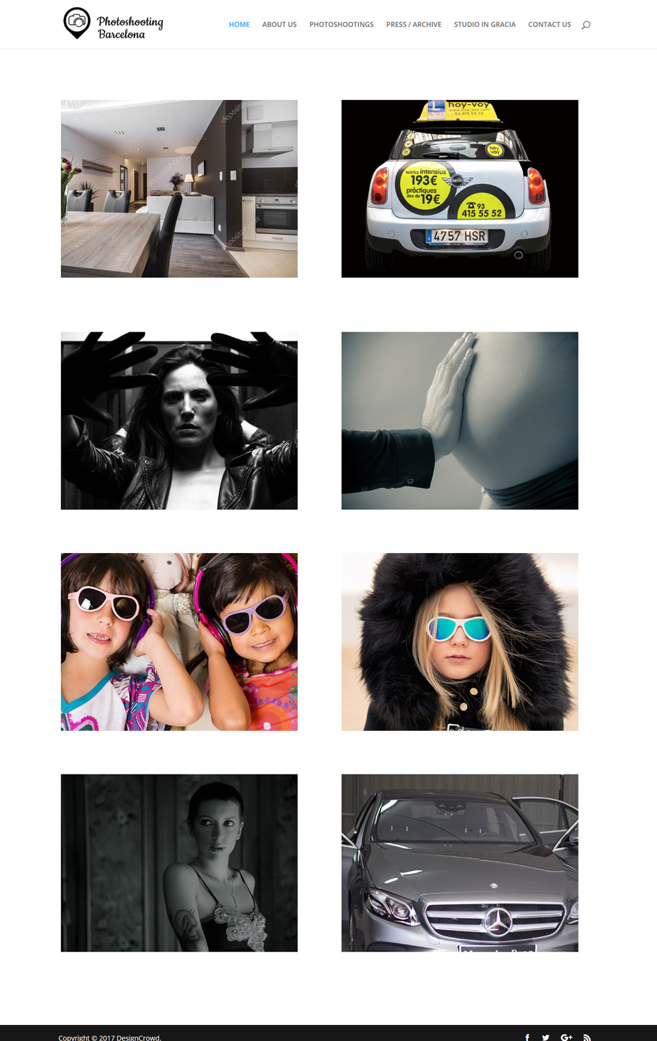 Web Design by CharaFathimalil for Art Studio Bernal Saccon S.L. | Design #16887245