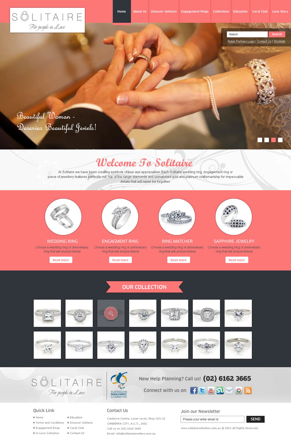Web Design by DesignCreativity4you for Solitaire | Design #2716969