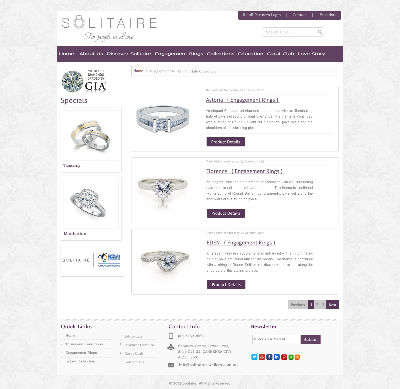 Web Design by Jessi Siriit for Solitaire | Design #2687211