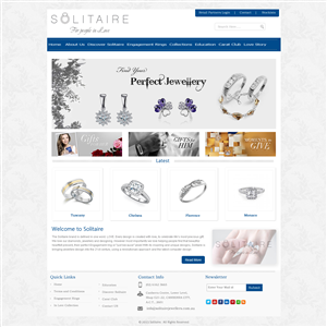 Web Design by Jessi Siriit for Solitaire | Design #2687218