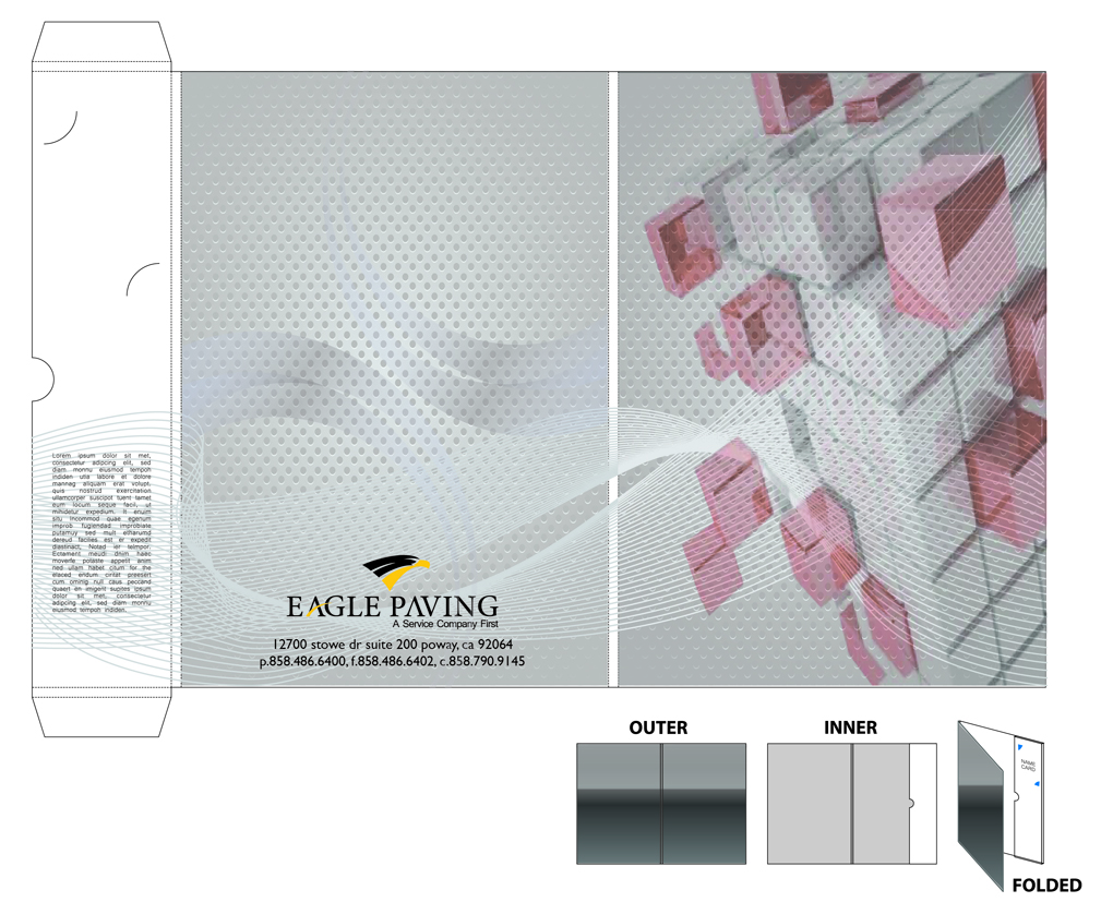 Brochure Design by Artikrafts for Eagle Paving | Design #616885