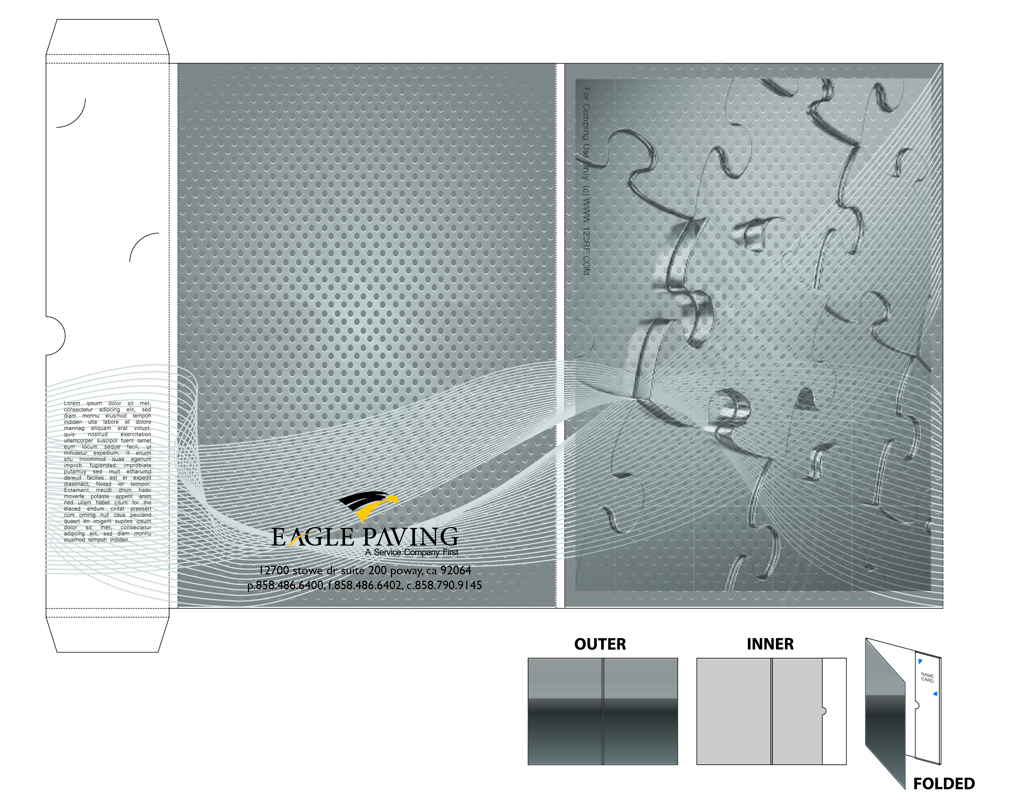 Brochure Design by Artikrafts for Eagle Paving | Design #616925