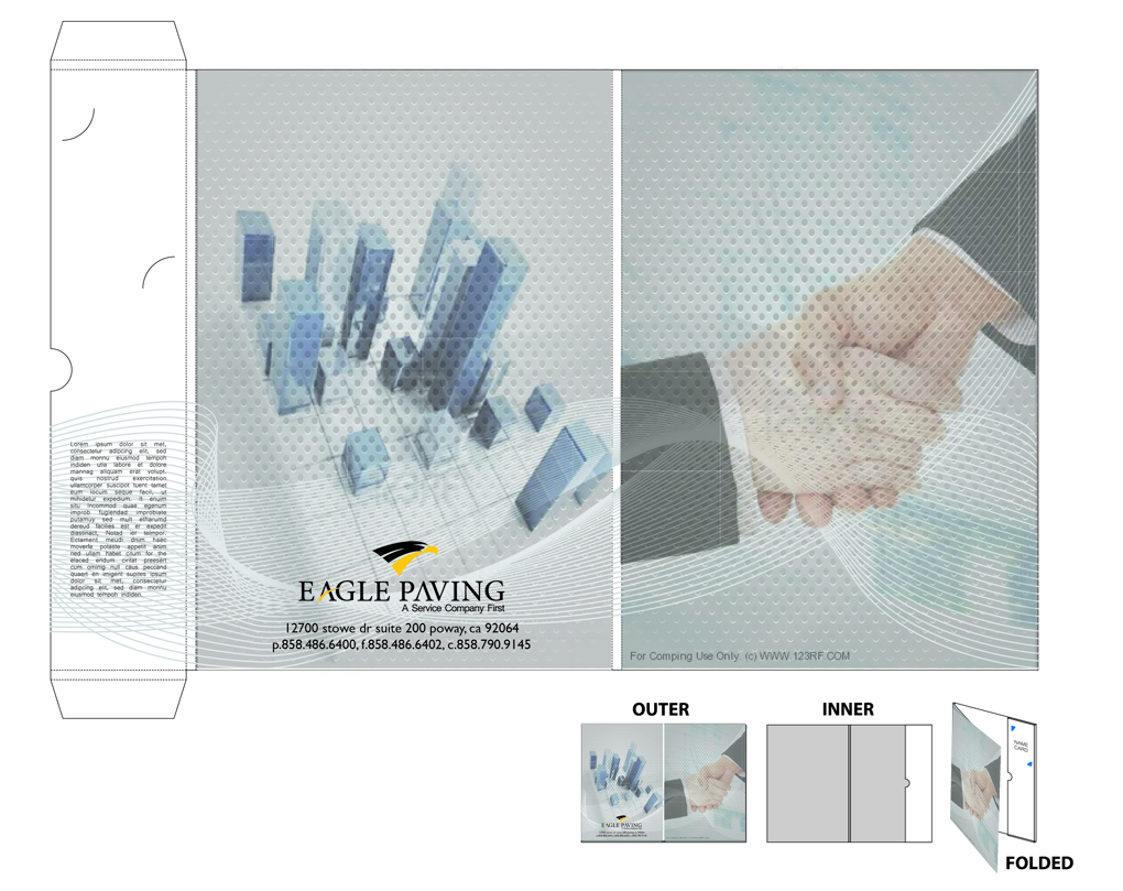 Brochure Design by Artikrafts for Eagle Paving | Design #616973