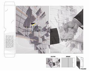Brochure Design by Artikrafts for Eagle Paving | Design #617150
