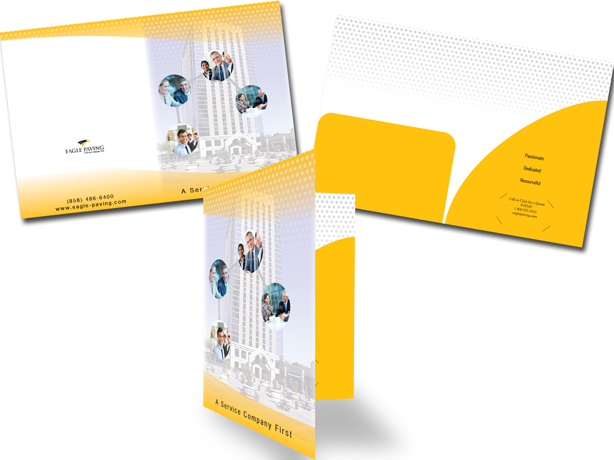 Brochure Design by Kings Bishop Design for Eagle Paving | Design #616935