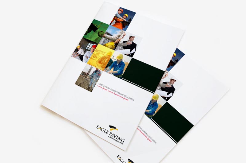Brochure Design by Soluciones Creativas for Eagle Paving | Design: #622227