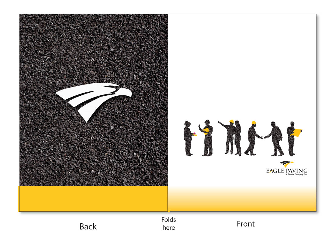 Diseño de Brochure por Nat  para Eagle Paving | Diseño #615173