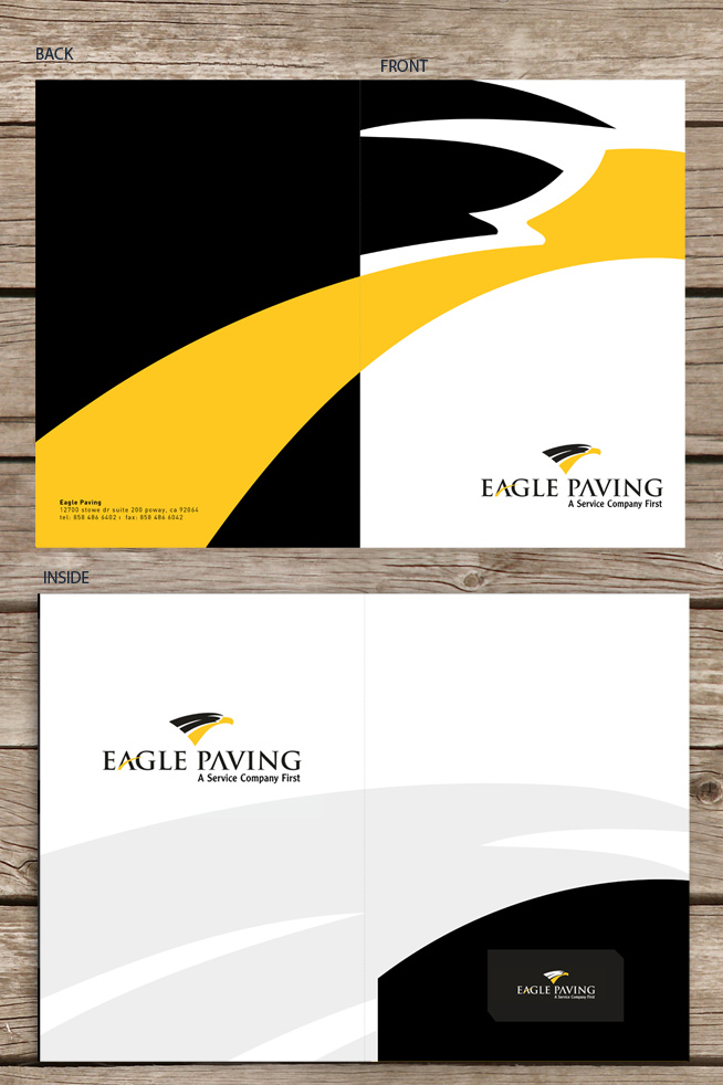 Brochure Design by san011 for Eagle Paving | Design #615515