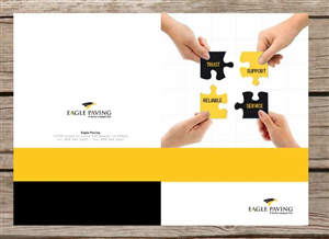 Brochure Design by san011 for Eagle Paving | Design: #617922