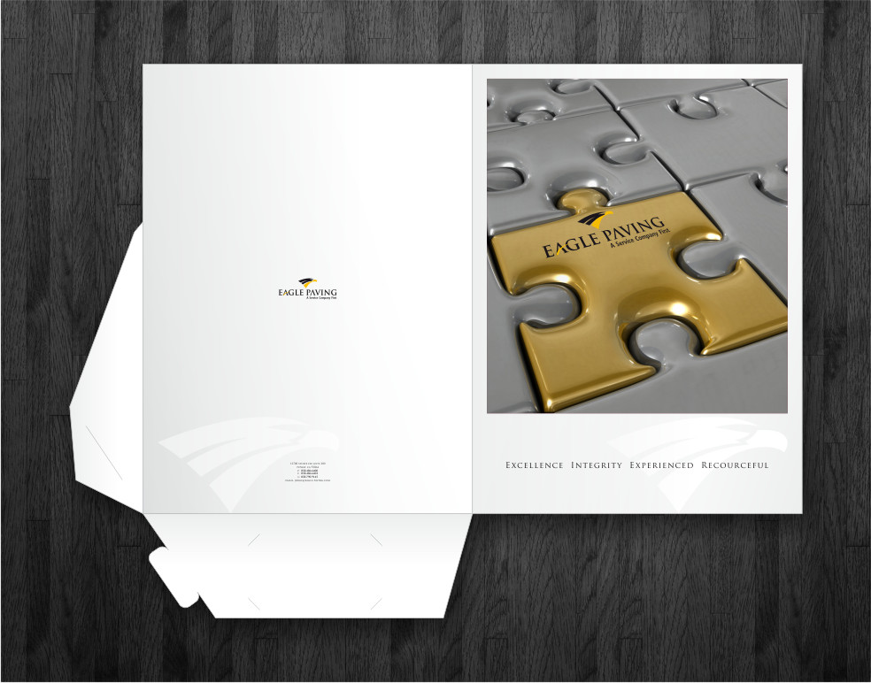 Brochure Design by Atvento Graphics for Eagle Paving | Design #619522