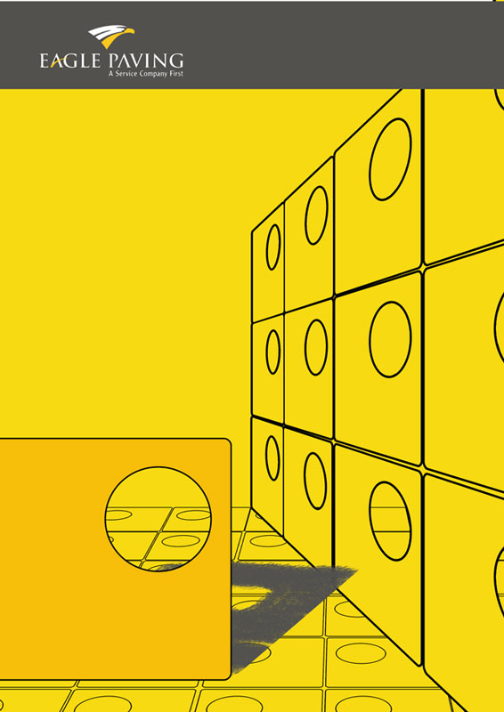 Brochure Design by ksenia design for Eagle Paving | Design #617689