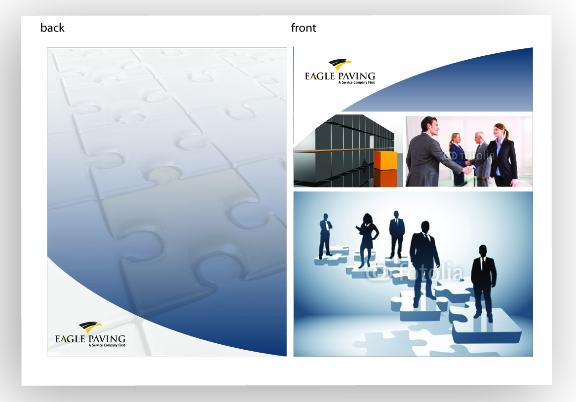 Brochure Design by DAStudioDesigns for Eagle Paving | Design #621173