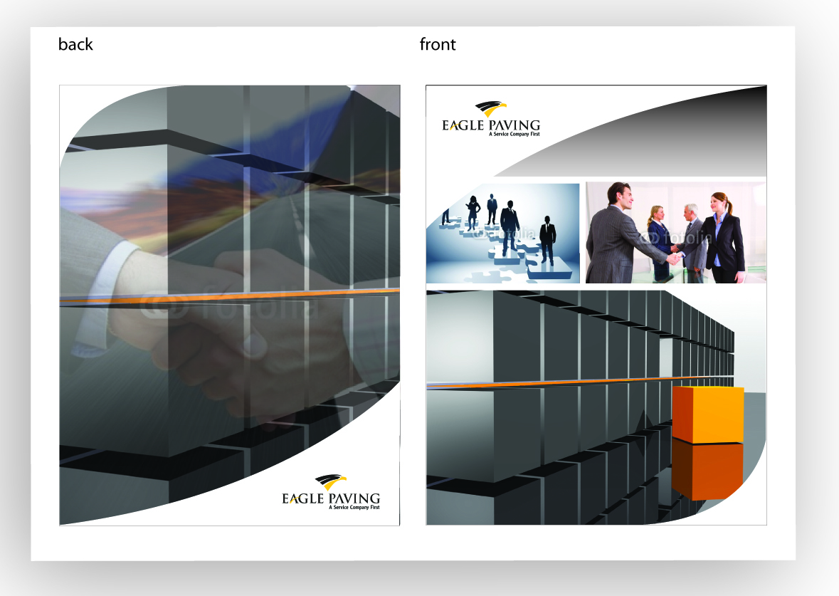 Brochure Design by DAStudioDesigns for Eagle Paving | Design #621175