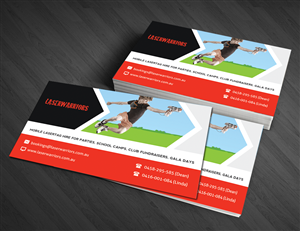 Business Card Design for LaserWarriors Laser Tag Hire | Design de Carte de Visite par  Artman