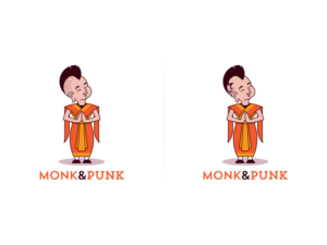 Monk & Punk | Logo Design by Neil