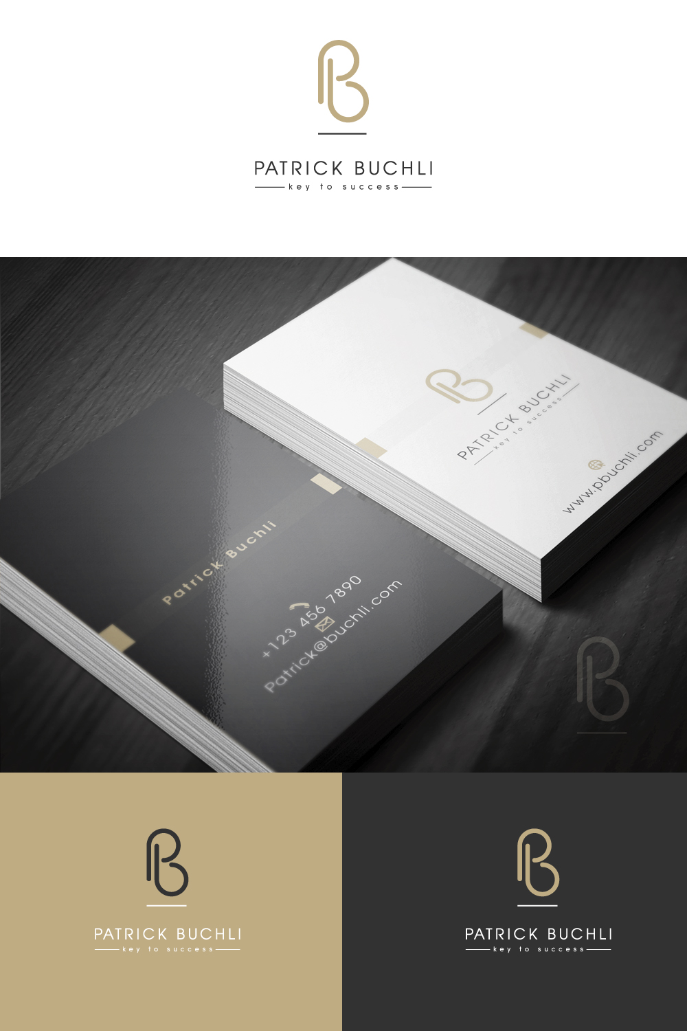 Logo Design by zule for pb agency by P. Buchli | Design #16891322
